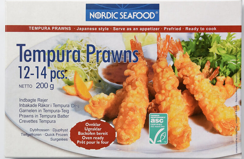 Tempura Prawns. Livsmedelsgrossist för butiker i Sverige - Polar